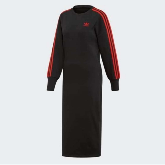 Adidas V-Day Sweater Dress - Picture 1 of 10